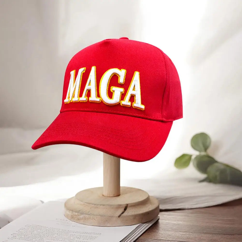 New Donald Trump 2024 Cap USA Baseball Caps Large Size MAGA Adjust President Hat Embroidery Wholesale Drop Shipping Hats