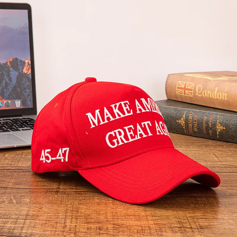 2024 Maga United States Musk Same Advertising Hat Election Little Red Riding Hood Cap Make America Great Again Large Quantities