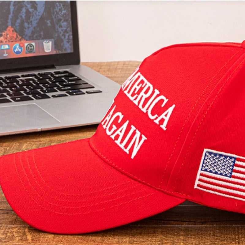 2024 Maga United States Musk Same Advertising Hat Election Little Red Riding Hood Cap Make America Great Again Large Quantities