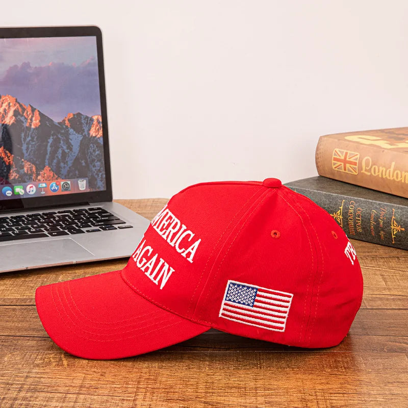 2024 Maga United States Musk Same Advertising Hat Election Little Red Riding Hood Cap Make America Great Again Large Quantities